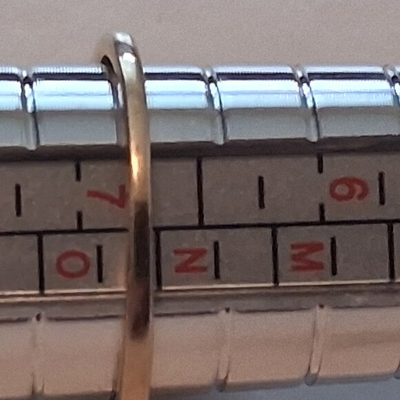 10K Vintage Yellow Gold Diamond Cluster Cocktail Ring - Picture 8 of 9